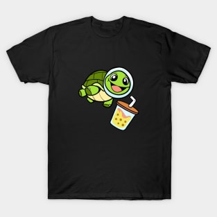 Space Boba Turtle T-Shirt